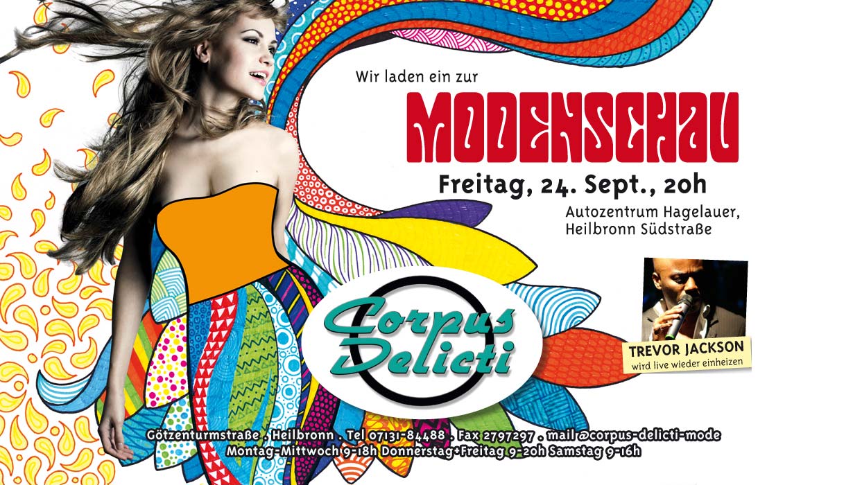Corpus Delicti Modenschau - Freitag 24.9.2010 - mit Trevor Jackson